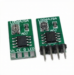 Controlador LED LD06AJSB DC 3.3V 3.7V 5V <span class=keywords><strong>30</strong></span>-1500MA, Módulo Ajustable de Corriente Constante, Placa de Control PWM para Linterna LED USB - Product Image 1