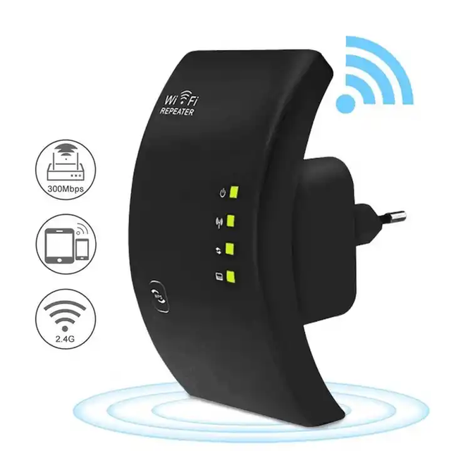 Fast Wireless Wifi Outdoor Repeater Firewall Long Range 300Mbps Wifi Booster Wifi Extenders Signal Booster for Home