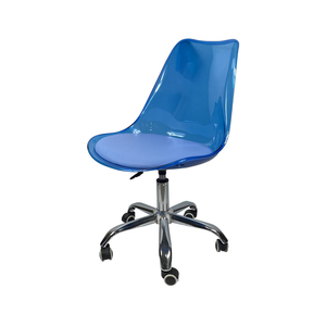 Muebles de comedor <span class=keywords><strong>Silla</strong></span> elevadora giratoria <span class=keywords><strong>Silla</strong></span> de juego Respaldo <span class=keywords><strong>transparente</strong></span> Sillas de <span class=keywords><strong>escritorio</strong></span> con ruedas - Product Image 3