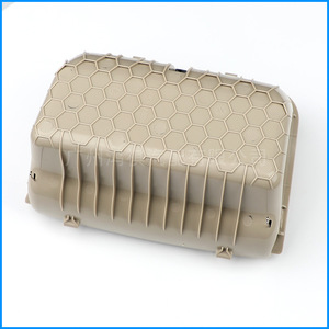 Skoda Octavia Roof <b>Storage</b> <b>Box</b> 5E0868837 <b>Beige</b> Plastic Single Side Geometric Design - Product Image 1