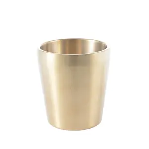 new product drinking cups stainless steel drinkware gold mug for family