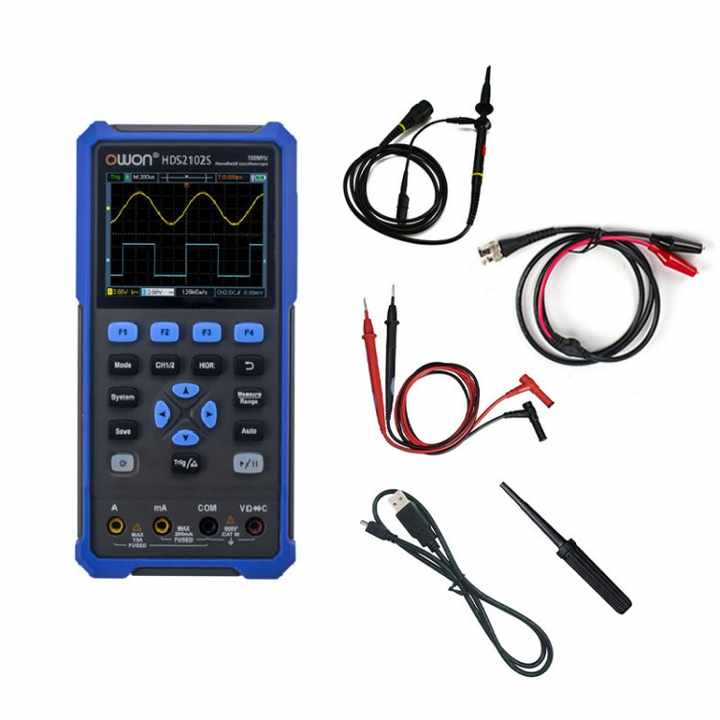 OWON® Serie HDS200 Oscilloscopio Portatile A 2 Canali Con - Foto 8