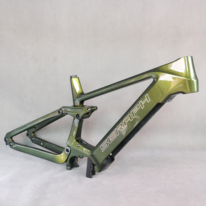Bicicleta Eléctrica SERAPH 29er con Suspensión, Cuadro de Montaña MTB T800, Cuadro de Carbono, Motor M510/500/600, 29*2.6 E69 - Product Image 1