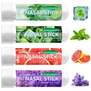 Cilindro de menta Inhalador nasal Refresh <span class=keywords><strong>Brain</strong></span> Anti Stuffy Rinitis Aspirador de nariz Cura Fatiga nasal Artefacto refrescante - Product Image 1