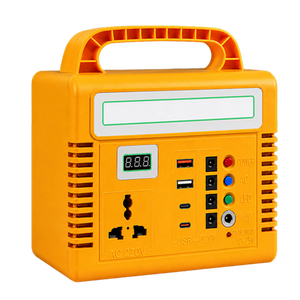 Portable Power Station 120W 120Wh Solar <b>Generator</b> LED Light AC 220V USB DC Outputs Emergency Backup Battery for Home <b>Camping</b> - Product Image 1