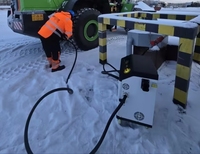 Cargador Rápido de CC Móvil para Vehículos Eléctricos con Almacenamiento de Energía en Batería |   Cargador de Entrada y Salida de Corriente Continua