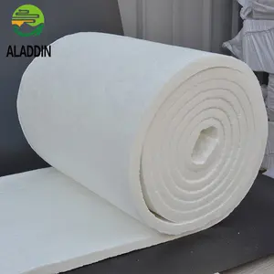 12.5-60 MM Thickness 1050C Pipe Insulation Blanket Thermal Insulation Ceramic Fiber Blanket
