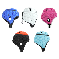 Casco de Fútbol Americano, Casco Flexible de Espuma EVA, Gorra de Rugby, Paquete Deportivo, Cascos de Rugby para Niños