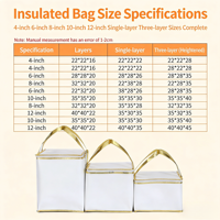 Bolsa Térmica Extra Grande para Compras, Resistente, Aislada, Reutilizable, con Cierre, Material Tejido Moderno, Logotipo Personalizado