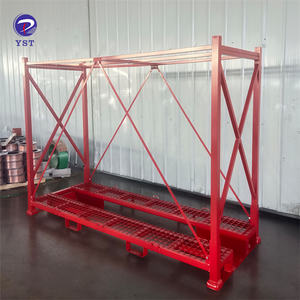 Caisse en acier en métal de moto de stockage sûr durable empilable résistant - Product Image 5