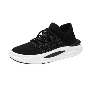 Chaussures d'été pour hommes, nouvelles, respirantes, en maille, doublure en coton, semelle extérieure en PVC, semelle épaisse, chaussures de sport et décontractées pour papa - Product Image 3