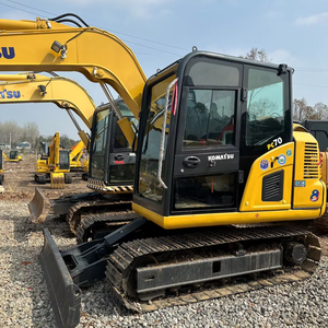 Petites pelles Komatsu PC70, PC56 et PC60 d'occasion, adaptées à la construction urbaine et à l'aménagement paysager. - Product Image 1