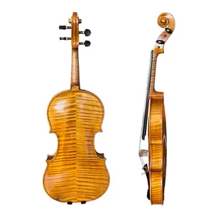 Sinomusik手こすり油絵すべての固体バイオリンと美しい炎プロのプレーヤーのヴァイオリニスト室のための良い音