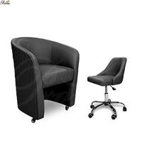 Ensemble de chaises de réception pour salon de beauté, chaise d'attente pour salon de manucure avec tabouret de technicien, chaise de manucure pour salon de beauté, pour institut de beauté