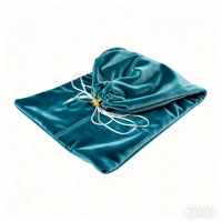 Couleur personnalisée rose vert clair américain Mah Jong Rack sac de rangement voyage Mahjongg Rack velours sac à cordon
