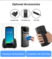 Colector de Datos Industrial M91, Escáner Portátil Resistente con Android 12, Escáner de Códigos de Barras 1D y 2D, Lector NFC y WiFi Integrado para Almacén