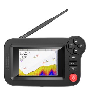 Buscador de Peces con Pantalla Visual HD Cuadrada de ABS, Cámara Subacuática Inalámbrica con Sonar, Compatible con Teléfonos Móviles, DC 10V-18V - Product Image 5