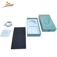 Couvercle personnalisé et boîte de téléphone portable à base de carton écologique universel emballage de boîte-cadeau de téléphone portable