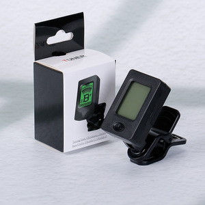 Afinador de guitarra digital con clip, afinador cromático para guitarra, violín, ukelele, bajo - Product Image 1