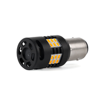 CN360LED 1157 Feux de freinage ambrés DRL Lumières avec Canbus pour voiture