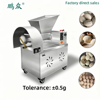 Diviseuse de pâte électrique entièrement automatique professionnelle, en acier inoxydable 304, haute vitesse, 150 kg/h, précision de 0,5 g