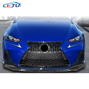 Kits de carrocería de coche con aspecto de fibra de carbono ABS negro mate brillante, divisor de labios de alerón de parachoques delantero para <span class=keywords><strong>Lexus</strong></span> <span class=keywords><strong>IS</strong></span> <span class=keywords><strong>300H</strong></span> 350 <span class=keywords><strong>F</strong></span> <span class=keywords><strong>Sport</strong></span> <span class=keywords><strong>2017</strong></span>-2020 - Product Image 4