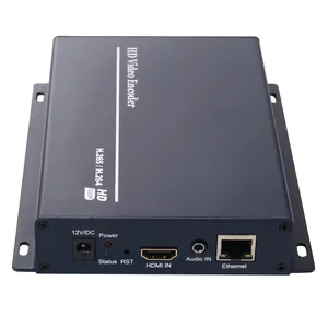 Encodeur IPTV HDMI H.265/RTSP/ONVIF, 2/4/8 canaux HD/4K/H.264 IP, vidéo