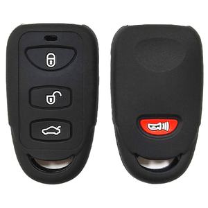 Funda Protectora de ABS Suave para Llave de Coche, Carcasa para Llave Remota, Compatible con Modelos Antiguos, Diseño Negro y Duradero - Product Image 1