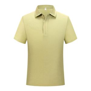 <b>Polo</b> Shirt Short Sleeve Solid Color Polyester Moisture Wicking Daily Wear - Product Image 4