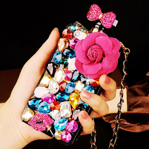 <span class=keywords><strong>Coque</strong></span> <span class=keywords><strong>de</strong></span> <span class=keywords><strong>téléphone</strong></span> <span class=keywords><strong>de</strong></span> luxe avec strass et cristaux pour iPhone 17 Pro Max, 17 Air, 16, 15, 14, 13, 12 – Étui <span class=keywords><strong>de</strong></span> protection pour <span class=keywords><strong>téléphone</strong></span> portable - Product Image 2