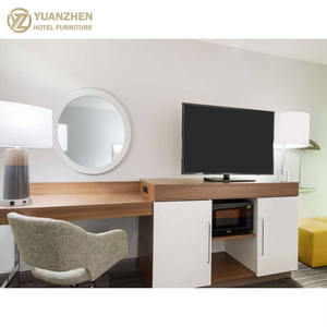 Komplettlösung für die Gastgewerbebranche: Kingsize-Hotelzimmer-Set aus Eichenholz, modern, luxuriös, umweltfreundlich, langlebig, für kommerzielle Hotels - Product Image 5