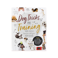 Livre d'instructions personnalisées pour les tours de chiens et l'entraînement – Cadeau promotionnel original pour l'éducation des animaux de compagnie et les amoureux des chiots