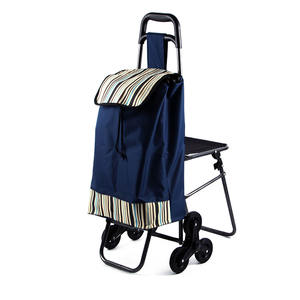 Chariot de supermarché avec chaise, haute qualité, livraison gratuite - Product Image 1