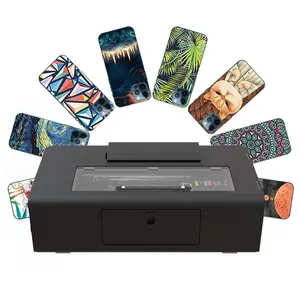 Devia Printer Inkjet UV Mini 5760*1440Dpi, Printer Efek Embos 3D Cerdas untuk Menyesuaikan Penutup Belakang Ponsel Flip Stiker Kulit DI SITUS