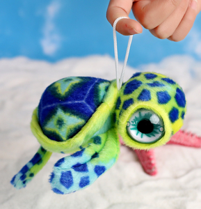 만화 애니메이션 멀티 컬러 귀여운 부드러운 박제 바다 동물 거북이 봉제 완구 거북이 크기 녹색 부드러운 거북이 베개 수족관 - Product Image 4