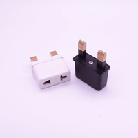 Adaptateur universel de prise de courant alternatif mural dans le monde entier convertisseurs internationaux prise de Conversion de tourisme adaptateur de voyage pour USA EU AUS