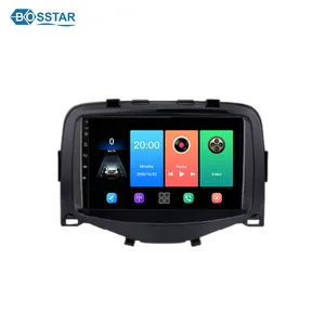 Reproductor de DVD multimedia estéreo para coche Android con navegación GPS para Radio de coche Toyota Aygo 2015