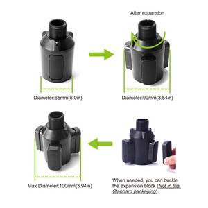 Portabicchieri auto con porta telefono per tazze da caffè e snack - Product Image 4