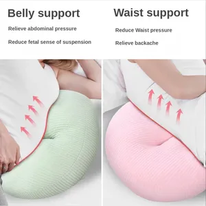 60x30x5cm soutien <span class=keywords><strong>de</strong></span> grossesse en forme <span class=keywords><strong>de</strong></span> U femme enceinte <span class=keywords><strong>oreiller</strong></span> multi-fonction taille Protection côté dormir oreillers <span class=keywords><strong>de</strong></span> maternité - Product Image 3