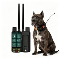 Traceur GPS pour chien de chasse extrême avec GSM, portée de 15 km, étanche IP68, cartes topographiques HD 4G/WiFi et lumière de localisation LED