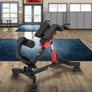 Silla Romana de Alta Resistencia con Inclinación de 45 Grados, Banco de Hiperextensión, Venta Directa de Fábrica, Bajo MOQ, OEM, Entrenador de Espalda para Gimnasio Comercial - Product Image 5