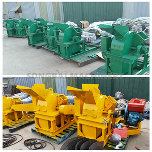 เครื่องทำลายท่อนไม้อเนกประสงค์ดีเซล/ไฟฟ้าเครื่องย่อยไม้ไซโคลนเครื่องบดขี้เลื่อยเครื่องบดขี้เลื่อยเครื่องยนต์มอเตอร์สูง - Product Image 5