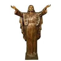 Yaşam boyutu dini aile İsa mesih fiberglas heykeli satılık