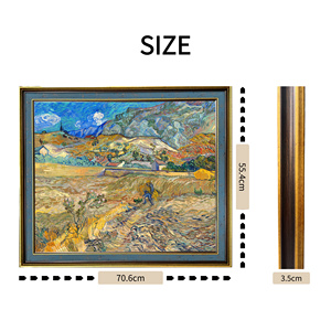 Tái tạo cánh đồng lúa mì của Vincent Van Gogh với một nông dân - Product Image 4