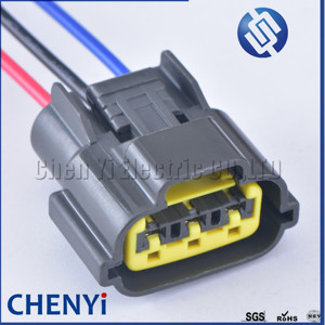 3 Pin femmina spina bobina di accensione TPS connettore impermeabile 6098-0141 filo connettore per motore Skyline 4 g63t - Product Image 1