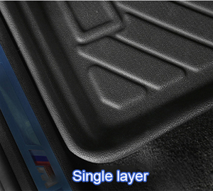 Model Matched Accurate Contour Slip Resistant Dirt Retaining Tough Framework Reliable Usage 3D TPE <strong>CAR</strong> <strong>MATS</strong> for <strong>IBIZA</strong> 2021 - Product Image 5