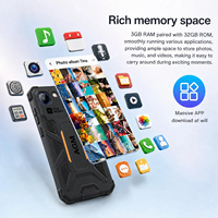 Teléfono Celular Robusto H7 Mini Directo de Fábrica, Desbloqueo Facial, Octa Core, Pantalla LCD de 4.9'' y 60Hz, Android 16, Smartphone