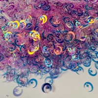 Paillettes en vrac PVC dorées, étoiles et lunes colorées, nouveaux designs, accessoires pour coques de téléphone et remplissage de slime DIY