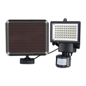 Solar <b>Led</b> Flood <b>Light</b> 60LED Wall Mount With <b>Motion</b> <b>Sensor</b> Outdoor Garden Lighting - Product Image 1