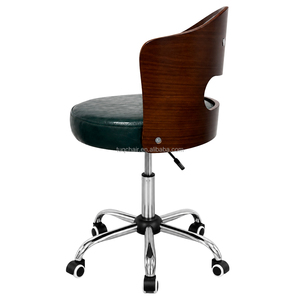 Chaises de bar multicolores populaires pour la cuisine, tabourets pivotants réglables avec roulettes pour le comptoir de petit-déjeuner, l'espace de travail et la <span class=keywords><strong>table</strong></span> de maquillage - Product Image 4